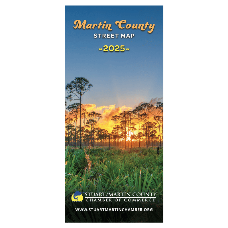 Stuart Martin Chamber of Commerce map front cover